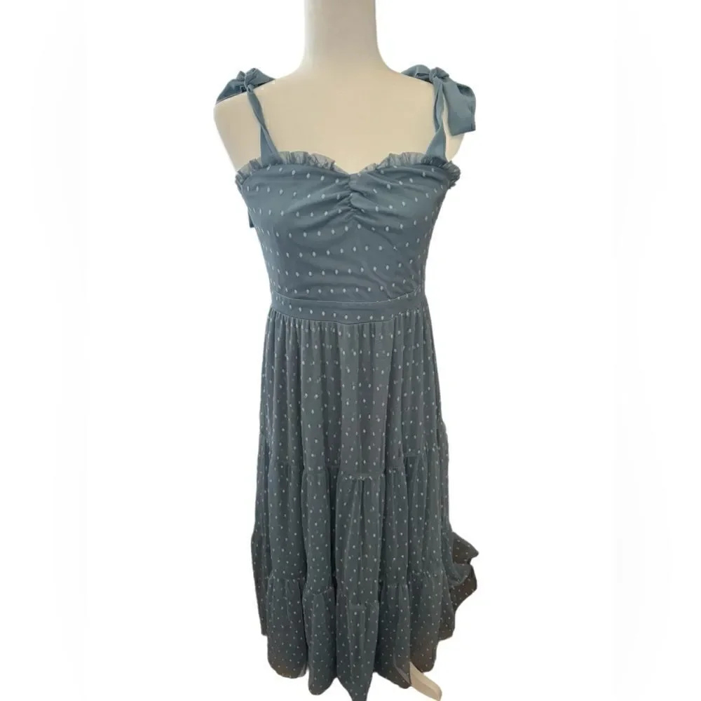 Lulus Tie Strap Dress - Picture 2 of 3